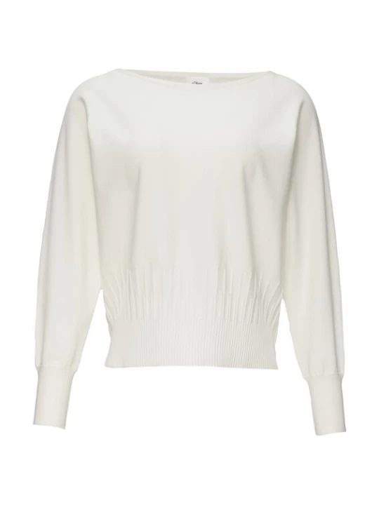 Foto van product s.Oliver BLACK LABEL Trui lichtbeige
