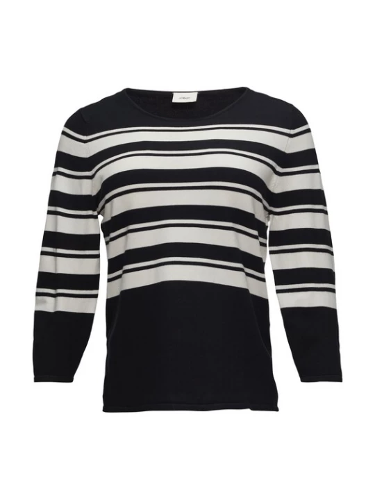Foto van product s.Oliver BLACK LABEL Trui navy / wit
