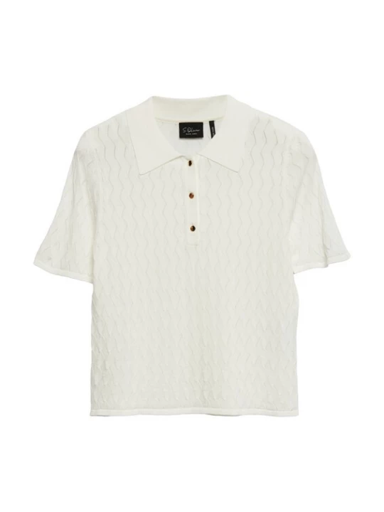 Foto van product s.Oliver BLACK LABEL Trui wit
