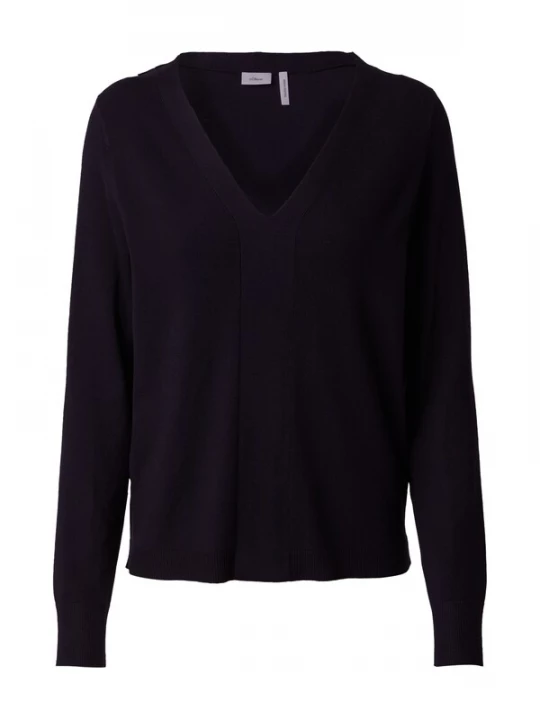 Foto van product s.Oliver BLACK LABEL Trui zwart