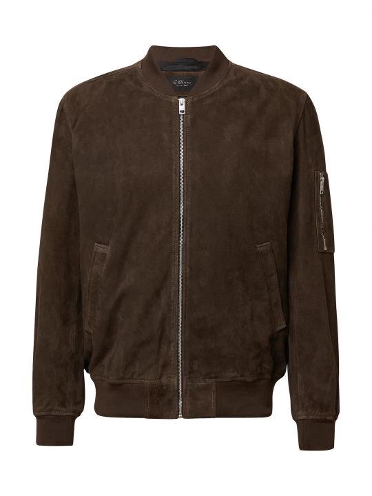 Foto van product s.Oliver BLACK LABEL Tussenjas donkerbruin