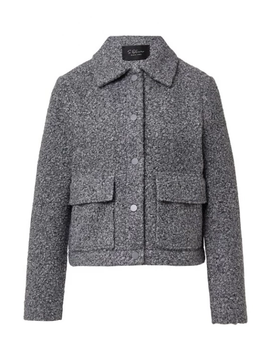 Foto van product s.Oliver BLACK LABEL Tussenjas donkergrijs