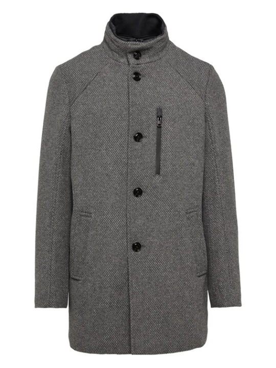 Foto van product s.Oliver BLACK LABEL Tussenjas grijs gemêleerd
