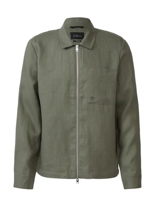 Foto van product s.Oliver BLACK LABEL Tussenjas olijfgroen