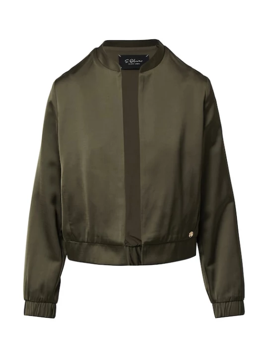 Foto van product s.Oliver BLACK LABEL Tussenjas olijfgroen