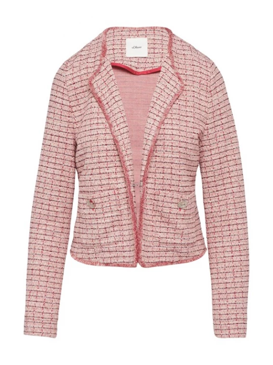 Foto van product s.Oliver BLACK LABEL Tussenjas pink / wit