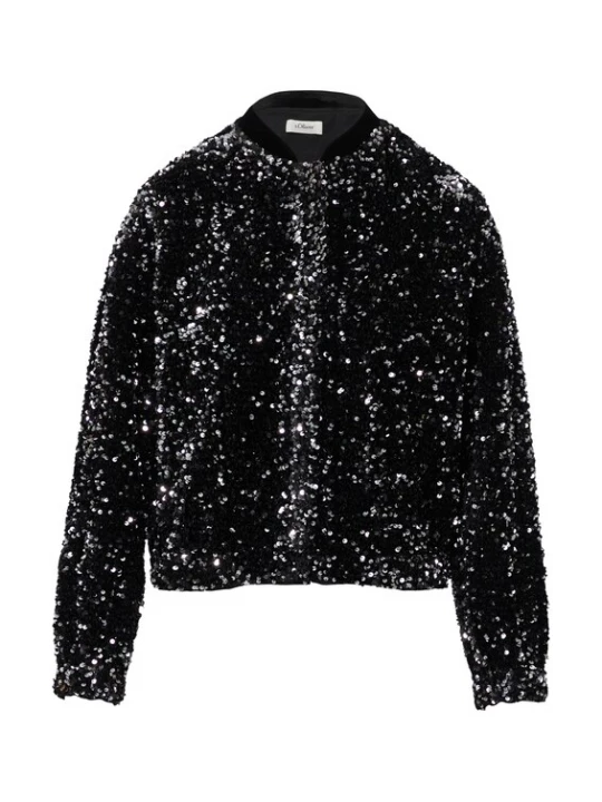 Foto van product s.Oliver BLACK LABEL Tussenjas zwart