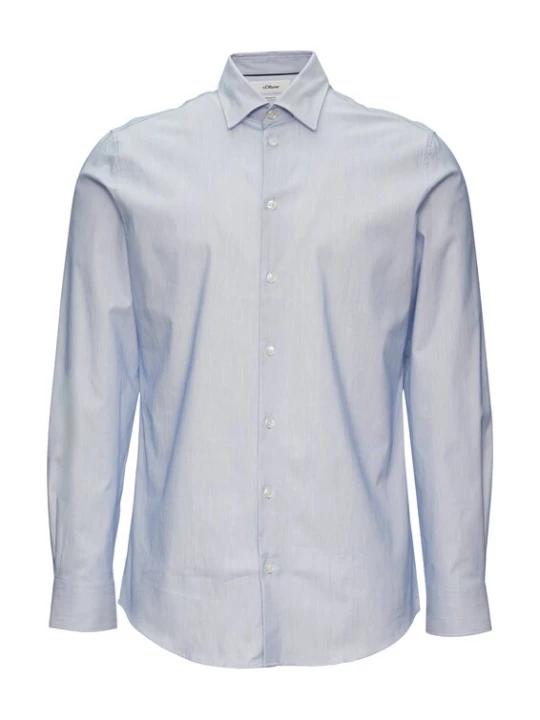 Foto van product s.Oliver BLACK LABEL Zakelijk overhemd blauw