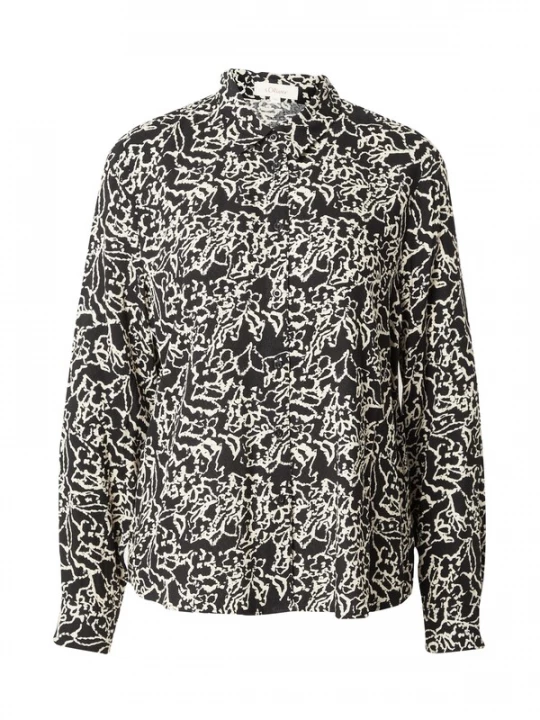 Foto van product s.Oliver Blouse beige / zwart