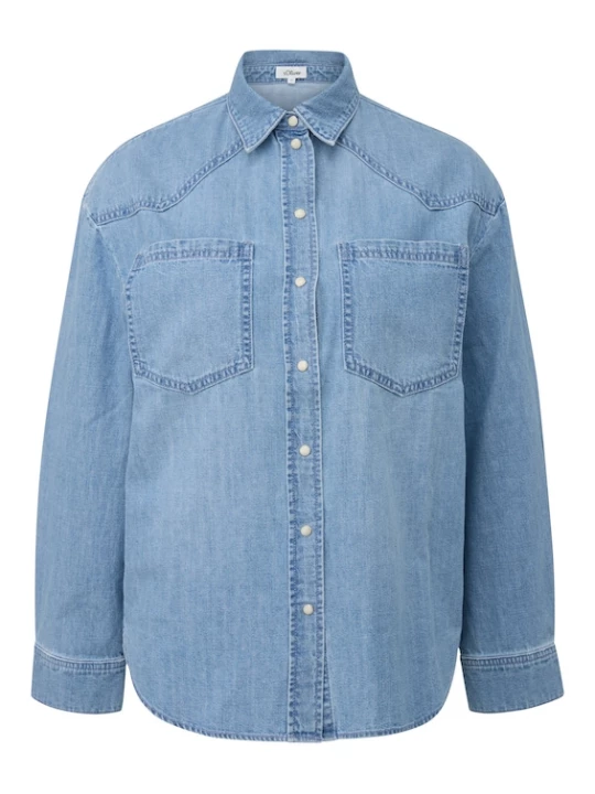 Foto van product .Oliver Blouse lichtblauw s.Oliver