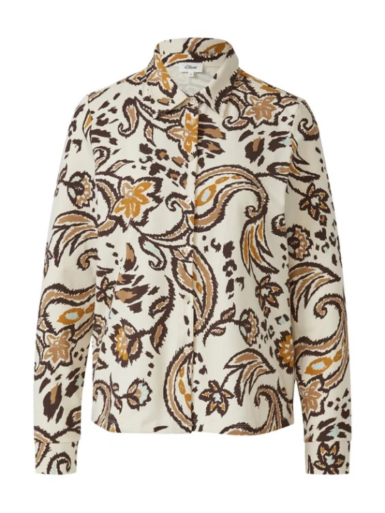 Foto van product s.Oliver Blouse crème / gemengde kleuren