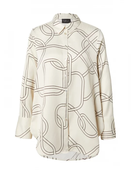 Foto van product s.Oliver Blouse crème / zwart