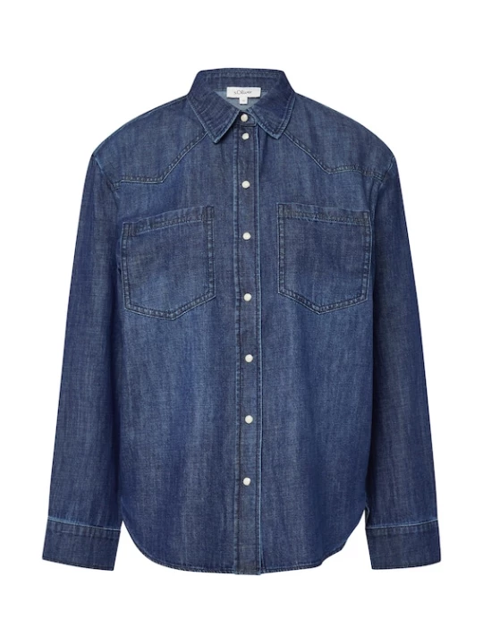 Foto van product s.Oliver Blouse donkerblauw