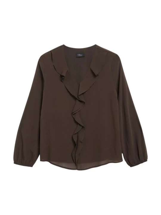 Foto van product s.Oliver Blouse donkerbruin