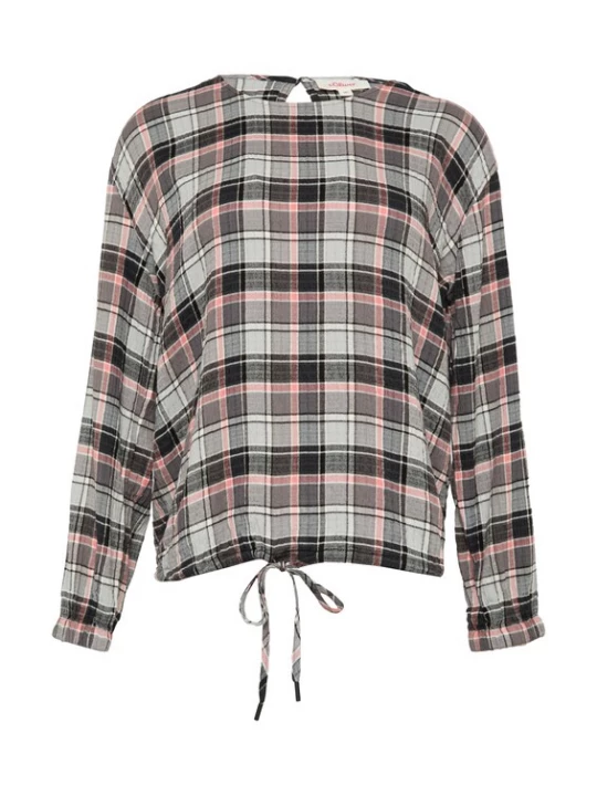 Foto van product s.Oliver Blouse donkergrijs