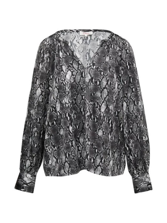 Foto van product s.Oliver Blouse donkergrijs