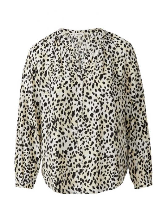 Foto van product s.Oliver Blouse ecru / zwart