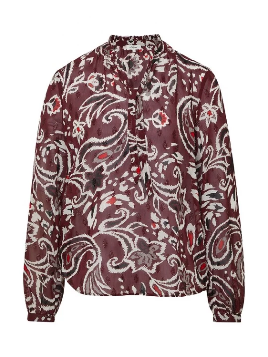 Foto van product s.Oliver Blouse gemengde kleuren / bordeaux