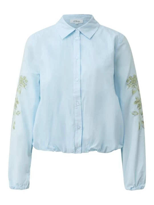 Foto van product s.Oliver Blouse lichtblauw / groen / lichtgroen