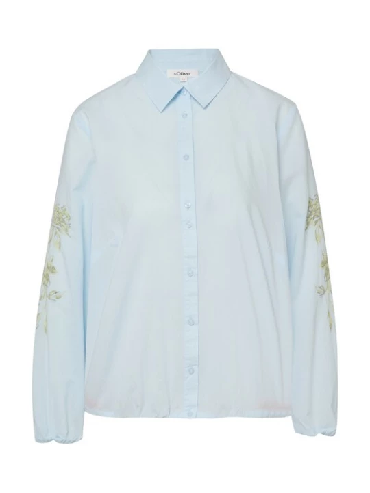 Foto van product s.Oliver Blouse lichtblauw / lichtgroen