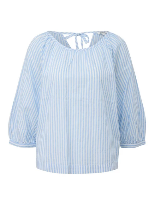 Foto van product s.Oliver Blouse lichtblauw / natuurwit