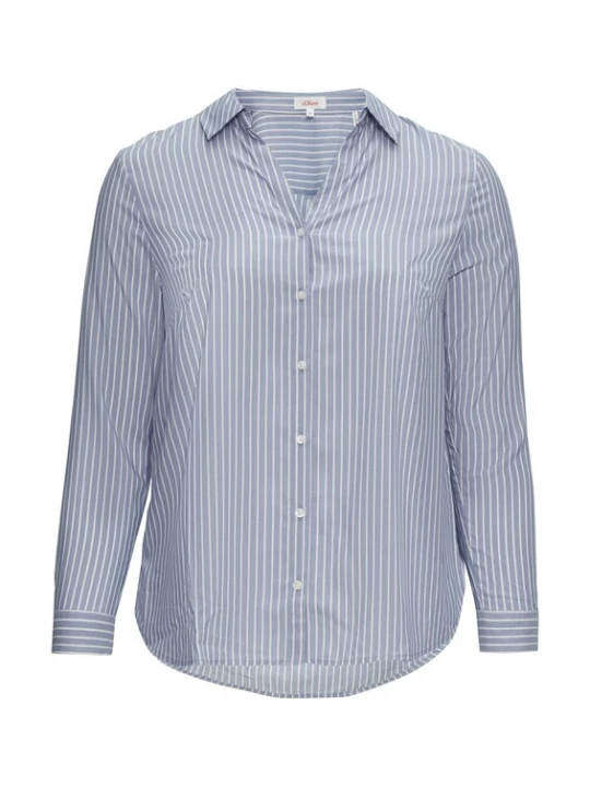 Foto van product s.Oliver Blouse lichtblauw / wit