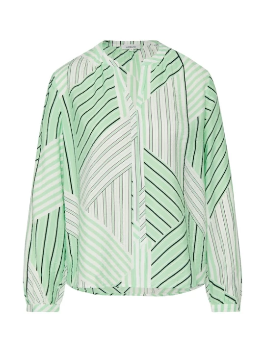 Foto van product s.Oliver Blouse mintgroen / lichtgroen / zwart