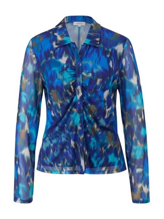 Foto van product s.Oliver Blouse navy / gemengde kleuren