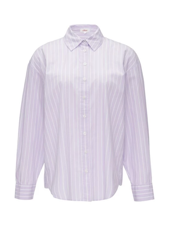 Foto van product s.Oliver Blouse pastellila / offwhite