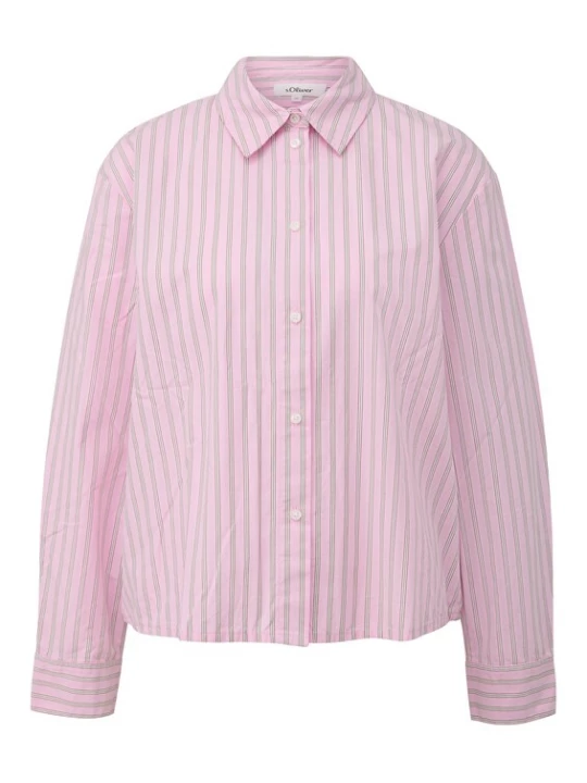 Foto van product s.Oliver Blouse pink / lichtroze / wit
