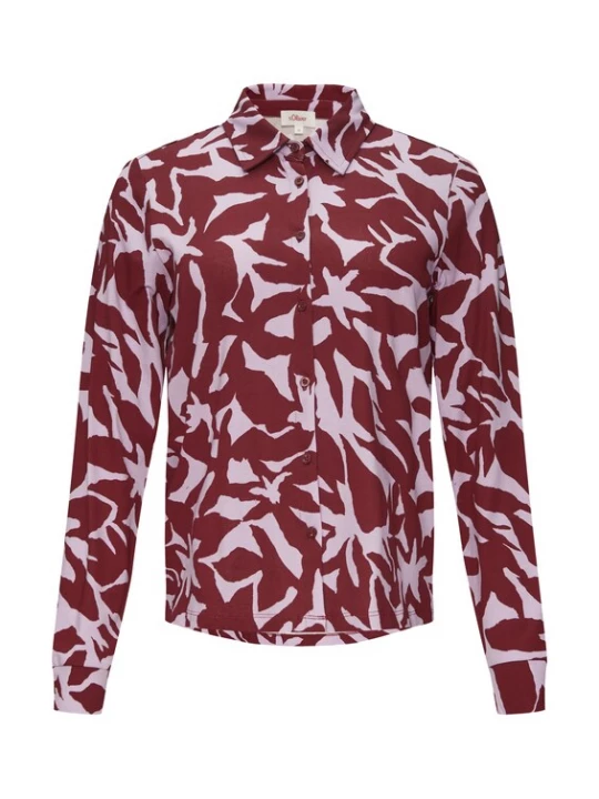Foto van product s.Oliver Blouse rosa / bourgogne