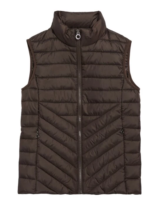 Foto van product s.Oliver Bodywarmer donkerbruin