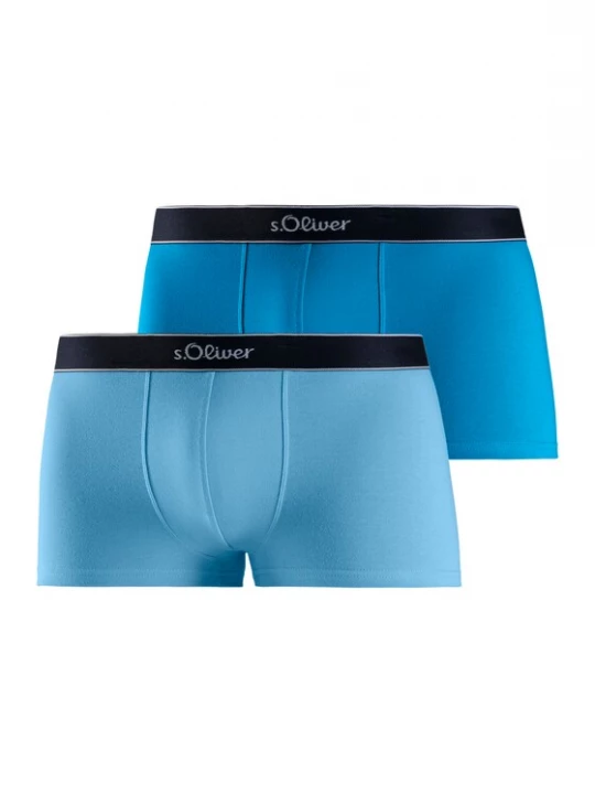 Foto van product s.Oliver Boxershorts blauw / zwart / wit