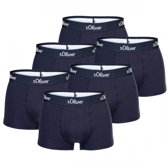 Foto van product s.Oliver Boxershorts marine / wit