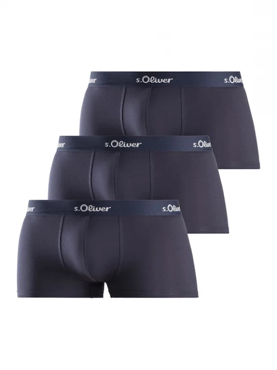 Foto van product s.Oliver Boxershorts navy / wit