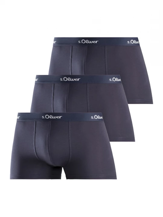 Foto van product s.Oliver Boxershorts navy / wit