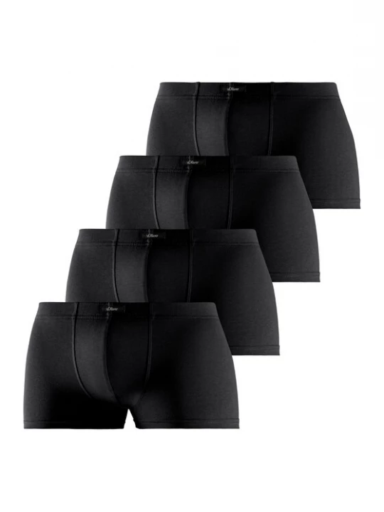 Foto van product s.Oliver Boxershorts zwart