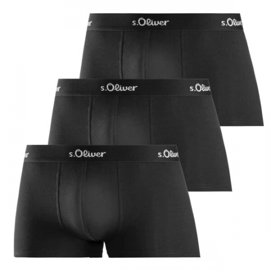 Foto van product s.Oliver Boxershorts zwart