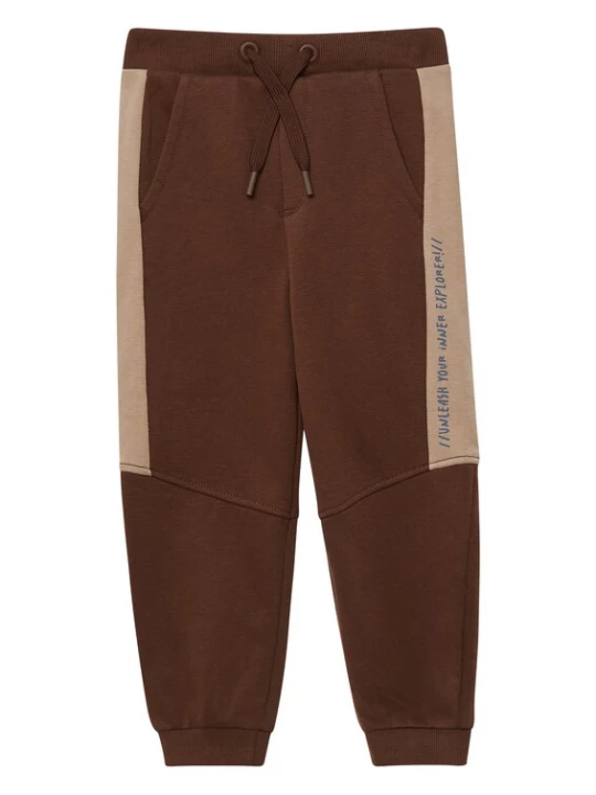 Foto van product s.Oliver Broek beige / donkerbruin / grijs