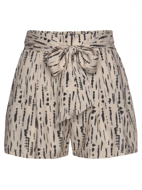 Foto van product s.Oliver Broek beige / zwart