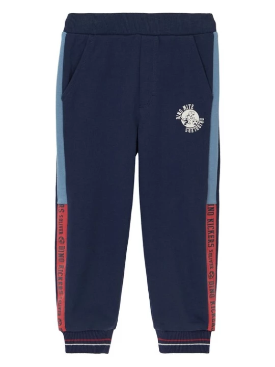 Foto van product s.Oliver Broek blauw / rood / wit