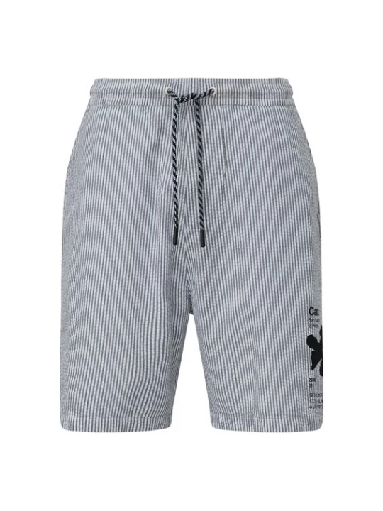 Foto van product s.Oliver Broek blauw / wit