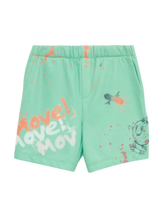 Foto van product s.Oliver Broek mintgroen / donkeroranje / zwart / wit