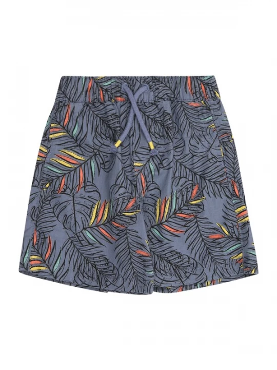 Foto van product s.Oliver Broek smoky blue / geel / koraal / zwart