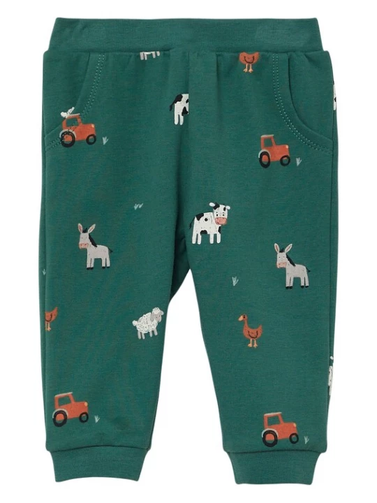 Foto van product s.Oliver Broek spar / oranje / zwart / wit