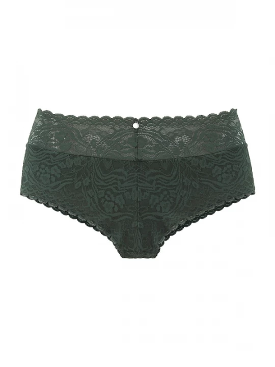 Foto van product s.Oliver Broekje 'thongpanty' groen