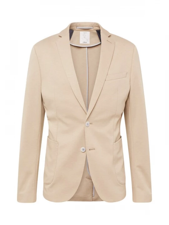 Foto van product s.Oliver Colbert beige gemêleerd