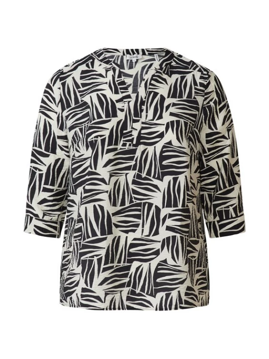 Foto van product s.Oliver CURVE Blouse beige / zwart