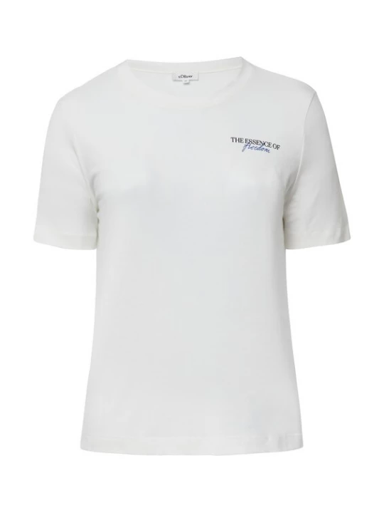 Foto van product s.Oliver CURVE Shirt blauw / zwart / wolwit
