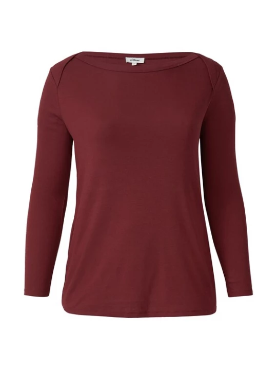Foto van product s.Oliver CURVE Shirt bordeaux